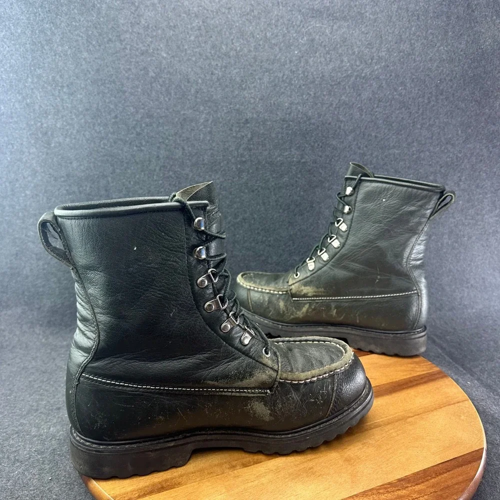 Cabelas Kangaroo Featherlight Hunting Boots 9.5EE Green Vibram Gumlite Upland